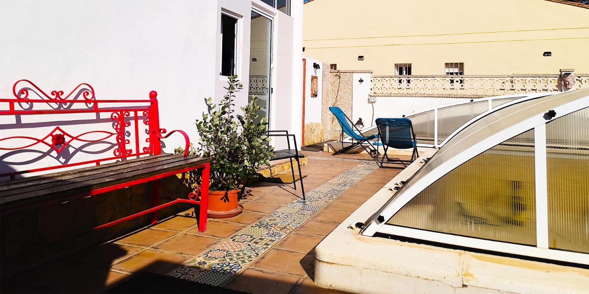 Appartamento La Casa De Huespedes La Pobla de Vallbona Esterno foto